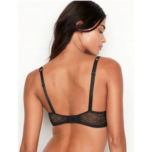 NWT Victoria's Secret Lightly-Lined Shine Strap Balconette Bra - Picture 2 of 4